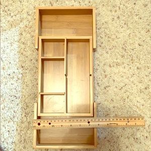 Bathroom drawer organizer